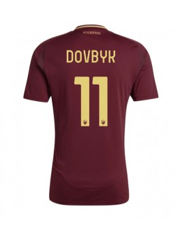 AS Roma Artem Dovbyk #11 Replika Hemmakläder 2024-25 Kortärmad